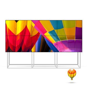 3x3 2x2 4k Video Wall With Floor Stand Bracket 55'' Low Power Consumption