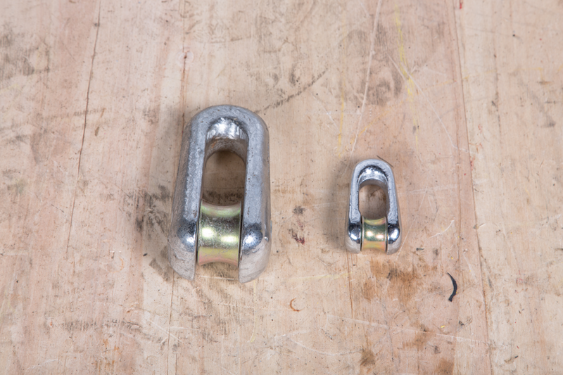 Cheap 50kN Heavy-Duty Pilot Wire Connector with U-Shape Reinforced Design and High-Quality Alloy Steel for Secure Cable Pulling for sale