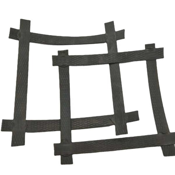 Steel Plastic Geogrid for Durable Embankments Construction Access Roads