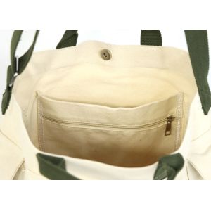 Nature Color Canvas Crossbody Tote , Olive Shoulder Canvas Tote Bag