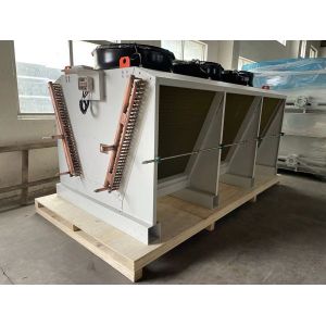 Vertical Evaporator V Type Air Cooled Dry Cooler For Cold Storage