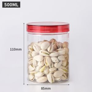 Customization Logo Plastic Jar Containers for Customized and Secure Storag