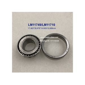 China LM11749/LM11710 LM11749/10 automotive bearings inch taper roller bearings 17.463*39.878*14.605/10.668mm on sale