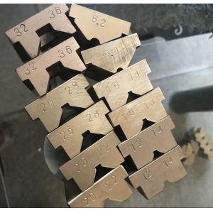 Marking Automatic Tungsten Carbide Roller Notching Machine Steel Roller Marking