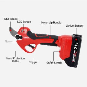 Garden Wireless Lithium Trees Pruning Shears Cordless Pruning Scissors