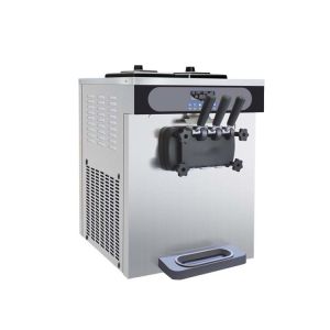 Ice Roll Machine Thailand Style Roll Fry Ice Cream Machine With Flat Table / Fry