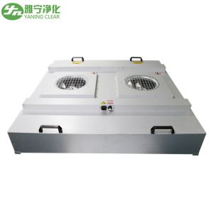Laminar Flow Clean Room Ceiling FFU Fan Filter Unit Low Vibration Maintenance