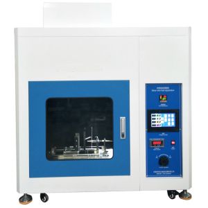 Horizontal Vertical Flame Tester UL94 Flammability Test Chamber Plastic Flame