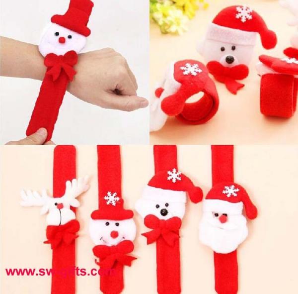 Quality Bracelet Kids Toys Christmas Snowman Santa Claus Party Supplies Christmas Decoration wholesale