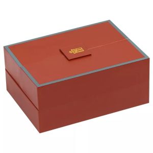 Rectangle 4C Full Color Printed Boxes Cardboard Perfume Gift Box