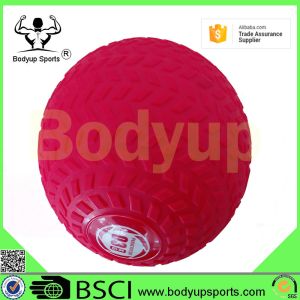 Traction Texture Gym Exercise Ball Stick Logo For Power Training