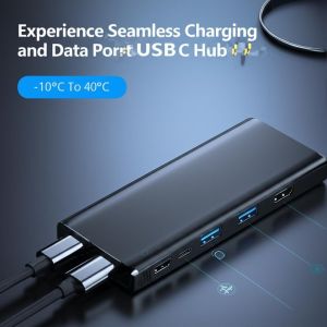 Cheap Experience Seamless Charging and Data Transfer with Multiple Port USB C Hub in -10°C To 40°C for sale