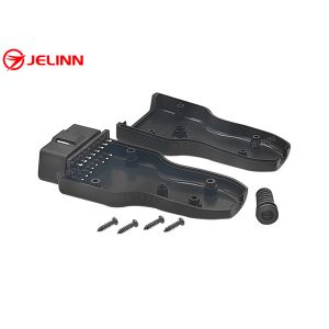 China OBDII Case OBD2 Housing and OBD 2 Male Connector With Straight Pins on sale