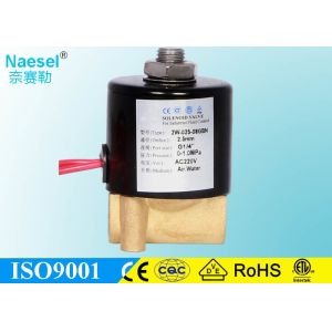 240 Volt Direct Acting Solenoid Valve With Viton Seal Enclosure DIN Coil