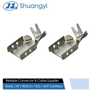 Cheap USB 2.0 AM Three-Piece Front Shell Connector | OD4.5 Cable Clamp | Pin Wire Electrical Terminal Connector for PCB &amp; Cable Assembly for sale