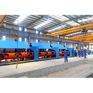 LZ Straight-Line Steel Wire Rope Stranding Machine with 1+6 Structure Φ9.53-17