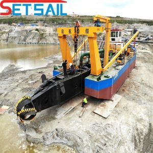 8 Inch Hydraulic Cutter Suction Dredging Sand Machine for Dredging Depth of 8