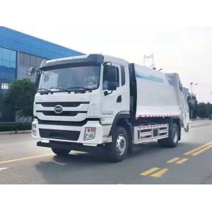 12-Square Compression Garbage Truck Custom's Requirement Compliant Energy Type