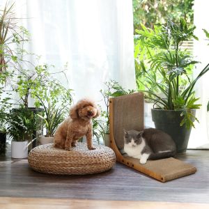 Indoor Corrugated Cardboard Cat Scratcher Luxury Cat Scratch Pad Cardboard