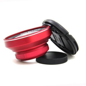 Durable 0.6X Wide Angle Lens Phone Camera Built In Detachable Macro Lens