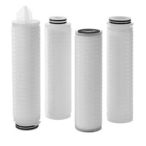 Cheap 30&quot; Absolute 0.45 Micron Pleated Filter Cartridge For Winery ISO Approval for sale