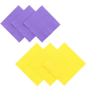 Solid Color 17gsm 33x33cm Disposable Paper Napkins Soft For Restaurant