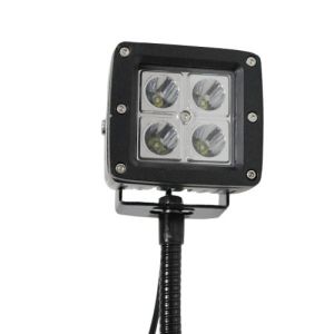 16W Goose Neck LED Work Light with Magnetic Base