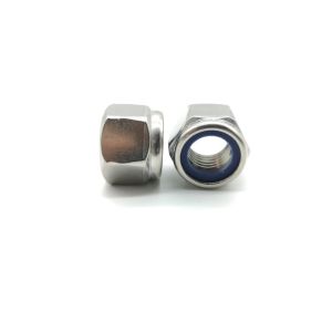 ISO7040 Self Locking Nut With Nylon Insert Stainless Steel 304 Prevailing Torque
