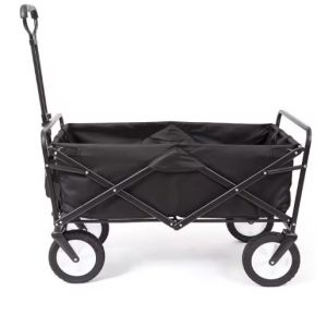 Outdoor Camping Collapsible Wagon Folding Utility Trolley Cart With Adjustable