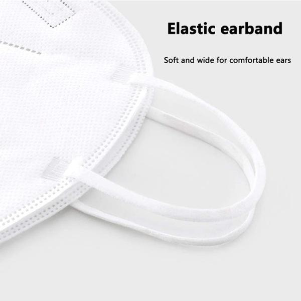 Anti Virus N95 Medical Mask N95 Anti Pollution Mask Adjustable Nose Bridge