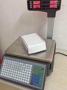 Quality Barcode lable scale/TP-16L/LED/four screen/double display wholesale