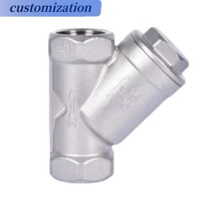 OBM Supported Diaphragm Structure Sus304 316 Y Strainer Y Type Female Thread