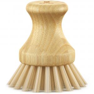 China Wooden Washing Dish Odm Kitchen Cleaning Brush Scrubber 6x7.8x6cm on sale