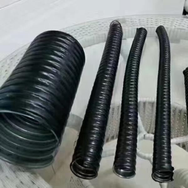 Electric Cable Wire Flexible Steel Conduit 20mm With Threaded Hose Connection 3/8