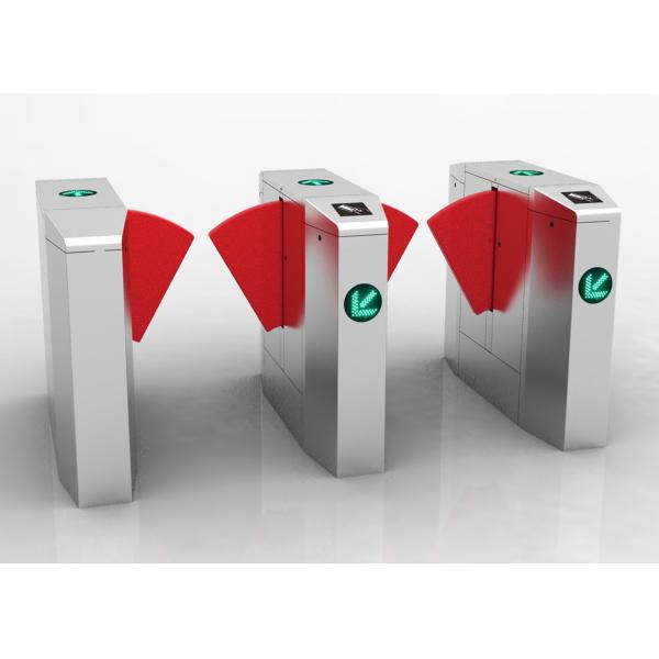Optical Automatic Flap Barrier Turnstile Fast Speed Access Control Security One