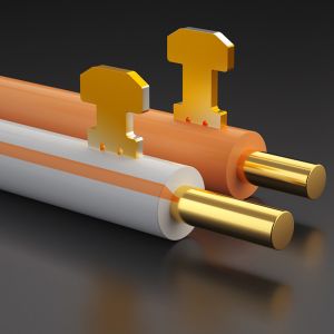 Male to Male RJ45 Cable for Industrial Up to 2000 Cycles -40°C- 70°C Temperature