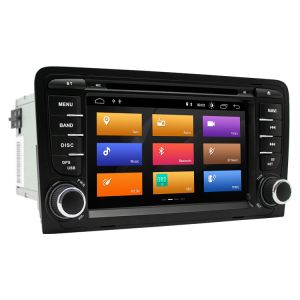 DSP 4GB Android11 Audi Car Stereo Head Unit For Audi A3 8P S3 2003-2012