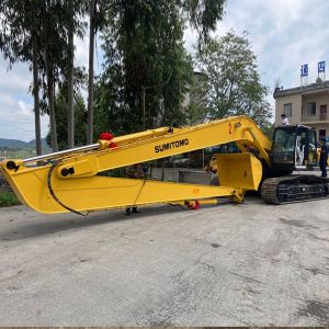 River And Sea Dredging Long Reach Excavator Boom Arm ,​ CAT320D Excavator Long