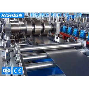 China Cold Roll Steel Cut to Length Metal Roll Forming Machine with 0 - 30 m / min Speed on sale