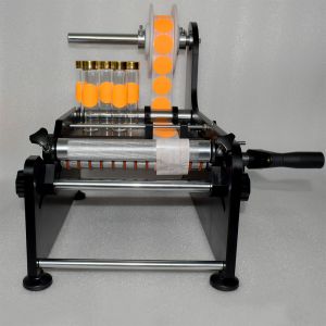Best-selling manual bottle labeler /round bottle labeling machine