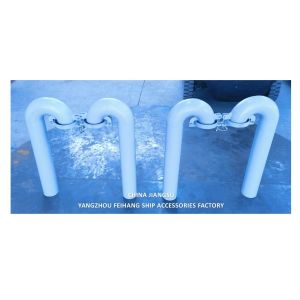 Mrine Deck Round Goose Neck Ventilation Diameter 100mm, AB Type, With Flap Valve
