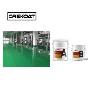 Seamless Gloss Industrial Epoxy Floor Coating Roller Applied High Impact