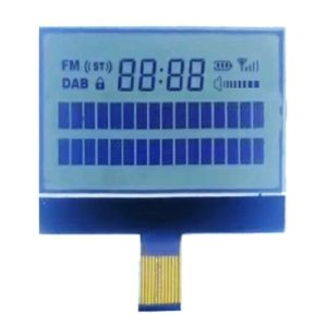 10mm X 20mm COG LCD Display 150mm X 80mm COG Segment Displays 500 Cd/M2
