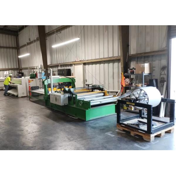 Quality Automatically PLC Control 0.8mm Galvanized Steel Coil Slitting Machine Cut To Length Line wholesale