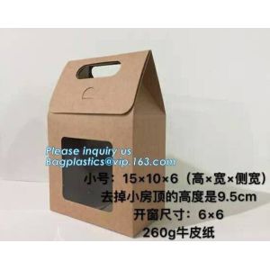 Premium custom flower carrier paper bag with handle for flower packaging,coloful