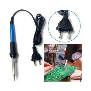 900M-T Tips 215cm Handle 60W Electric Soldering Iron UK Plug