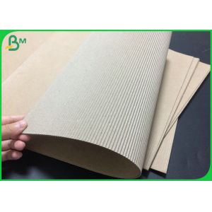 Recyclable Single Face Corrugated Board Wave E With Roll Packing
