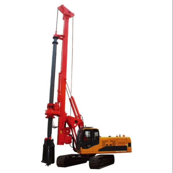 Quality Low Cost Borehole Drilling Rig Hydraulic CFA Piling Rig 100kN.m for micro drilling wholesale