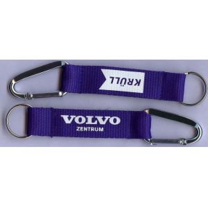 Sports Custom Carabiner Keychain , Security Carabiner With Strap