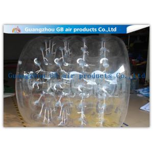 PVC Transparent Inflatable Rolling Ball , Funny Huge Inflatable Walk On Water